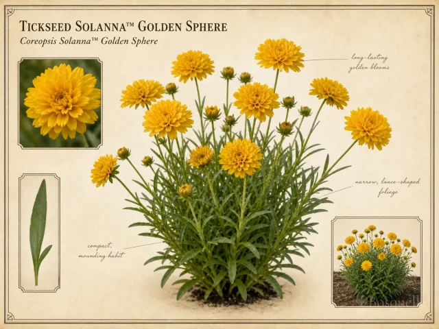 Tickseed Solanna™ Golden Sphere (Coreopsis Solanna™ Golden Sphere)