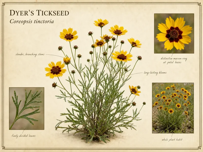 Dyer’s Tickseed (Coreopsis tinctoria)