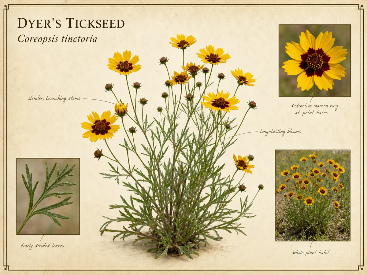 Dyer’s Tickseed (Coreopsis tinctoria)