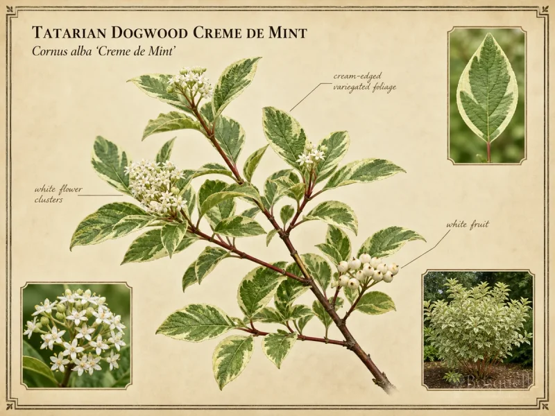 Tatarian Dogwood Creme de Mint (Cornus alba Creme de Mint)