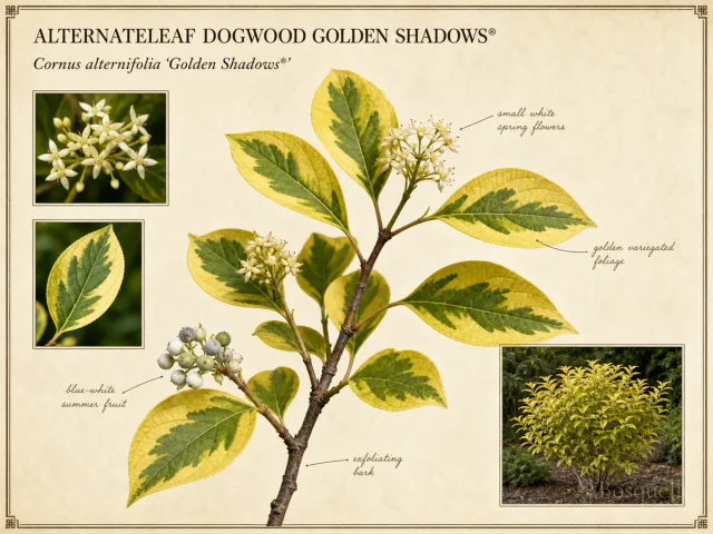 Alternateleaf Dogwood Golden Shadows®