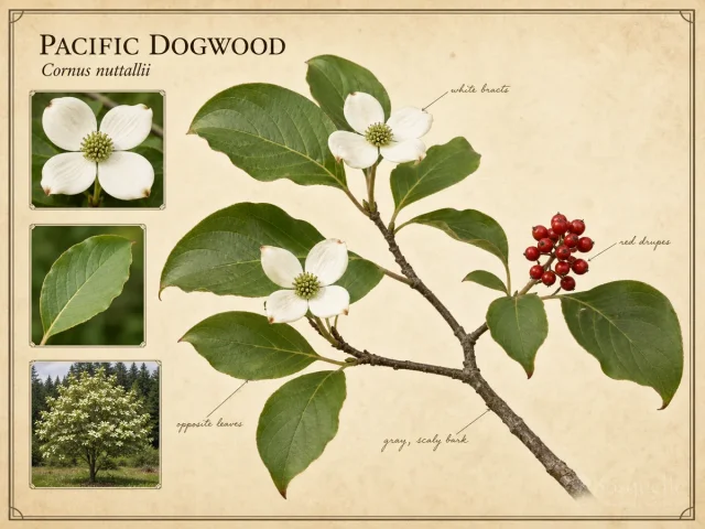 Pacific Dogwood (Cornus nuttallii)