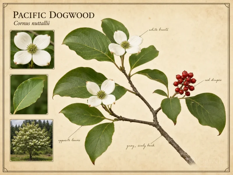 Pacific Dogwood (Cornus nuttallii)