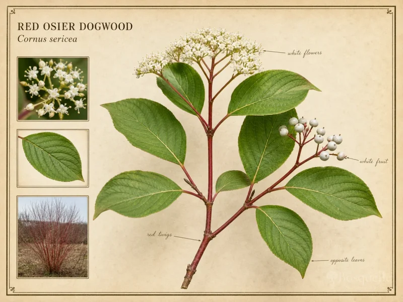 Red Osier Dogwood (Cornus sericea)