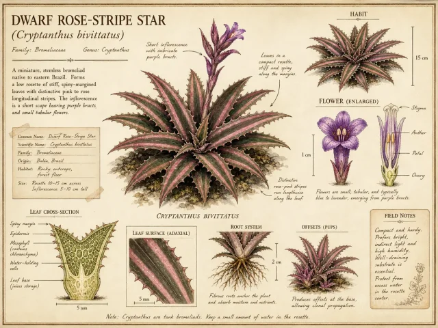 Dwarf Rose-Stripe Star
