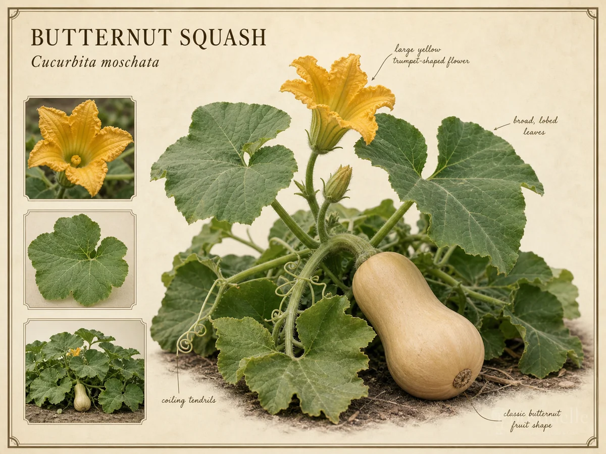 Butternut Squash (Cucurbita moschata – Winter Squash)