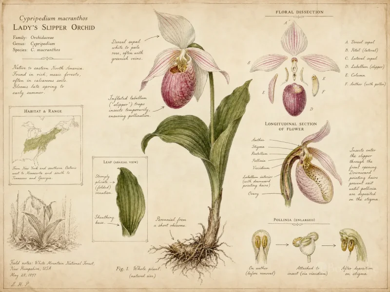 Lady's Slipper Orchid