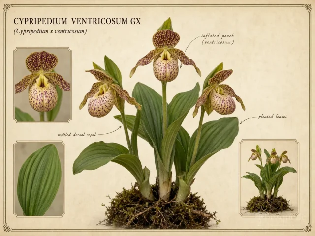 Cypripedium Ventricosum gx