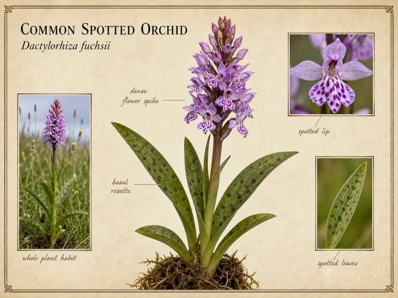 Common Spotted Orchid (Dactylorhiza fuchsii)