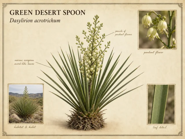 Green Desert Spoon