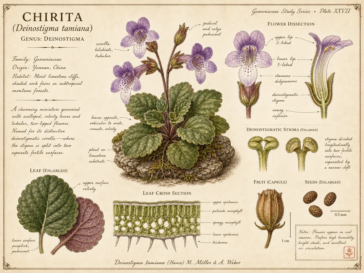 Chirita (Deinostigma tamiana)
