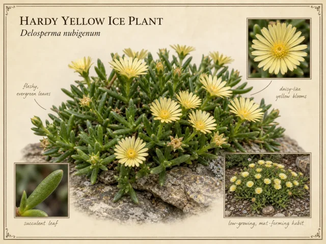 Hardy Yellow Ice Plant