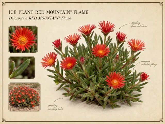 Ice Plant RED MOUNTAIN® Flame