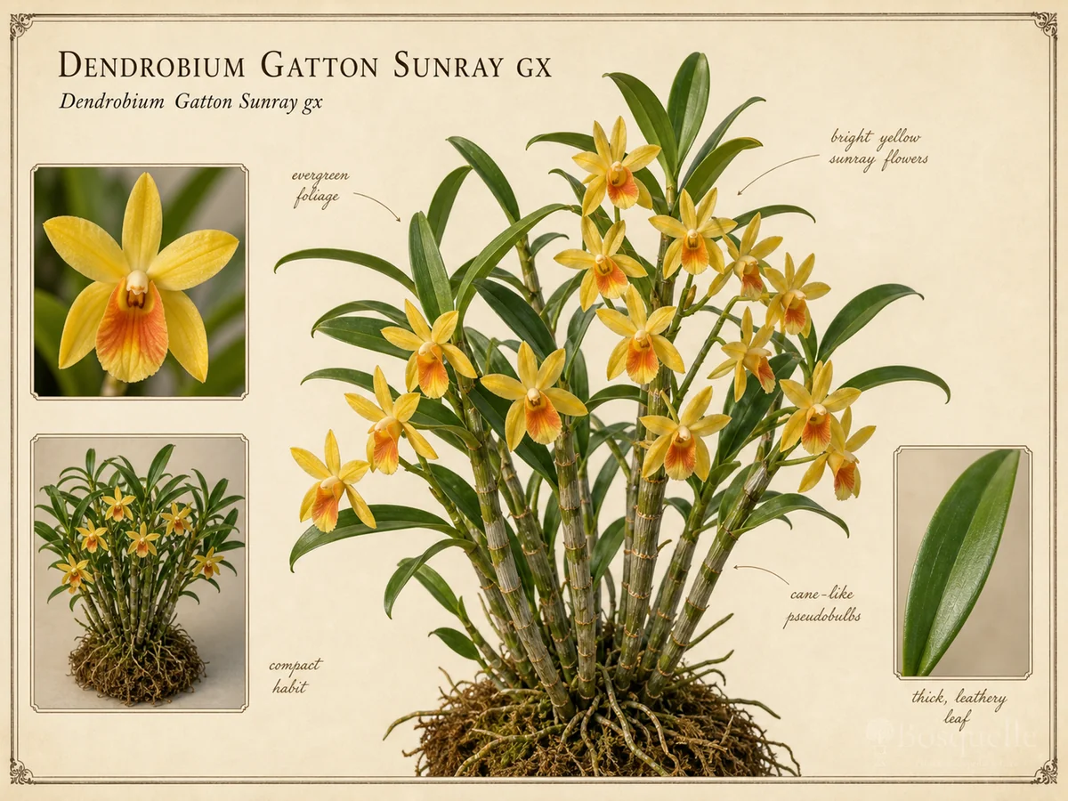 Dendrobium Gatton Sunray gx