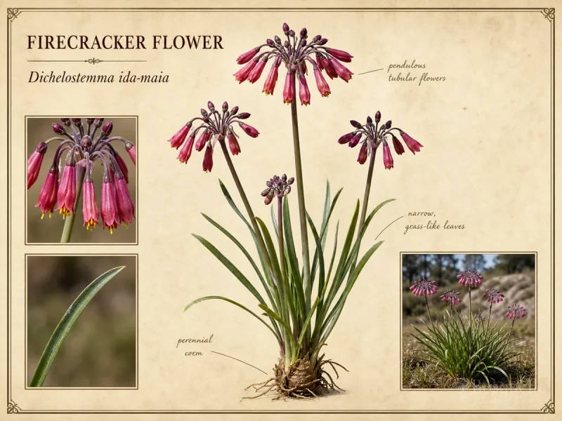 Firecracker Flower — Plant corms in fall, 3 to 4 inches deep