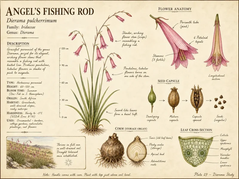 Angel’s Fishing Rod (Dierama pulcherrimum)