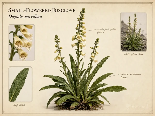 Small-Flowered Foxglove (Digitalis parviflora)