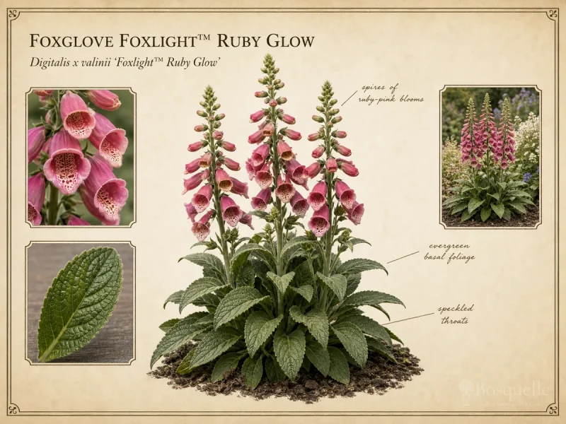 Foxglove Foxlight™ Ruby Glow (Digitalis x valinii Foxlight™ Ruby Glow)