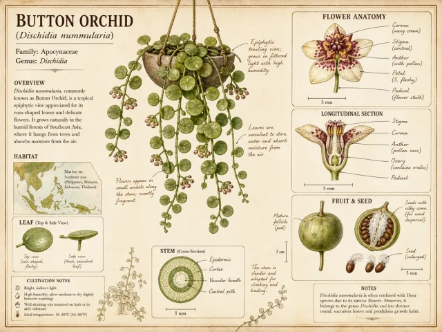 Button Orchid