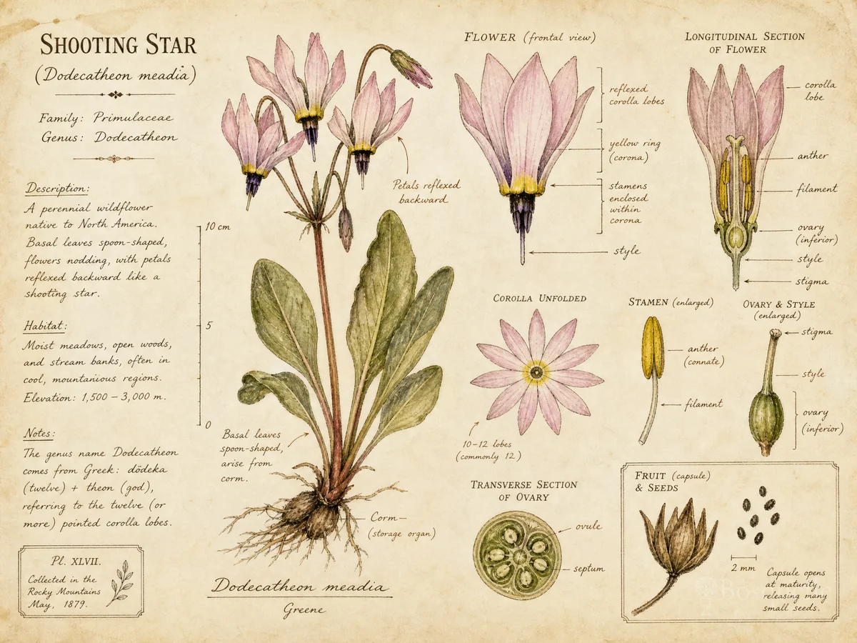 Shooting Star (Dodecatheon meadia)