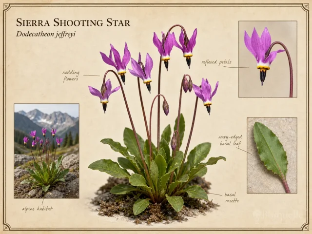 Sierra Shooting Star (Dodecatheon jeffreyi)