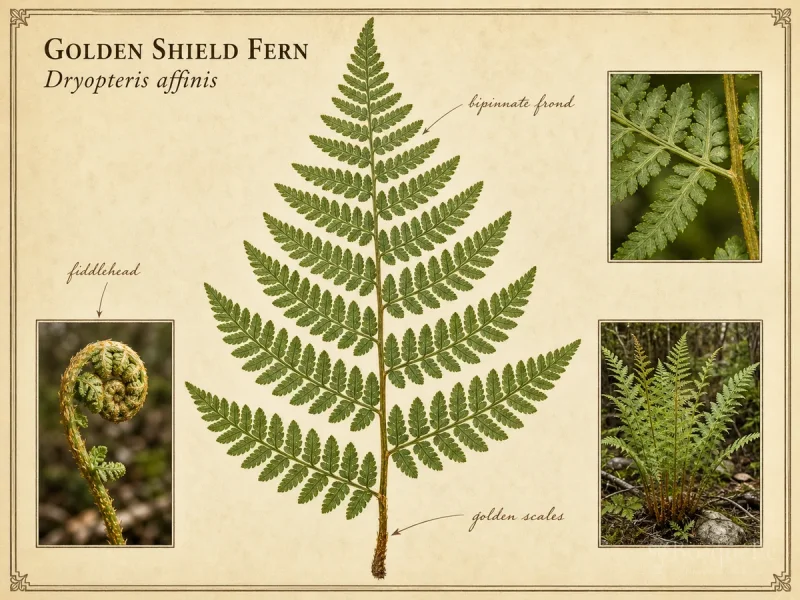 Golden Shield Fern