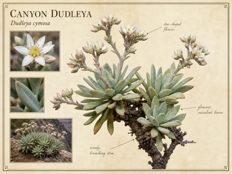 Canyon Dudleya (Dudleya cymosa)