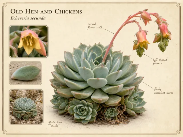 Old hen-and-chickens
