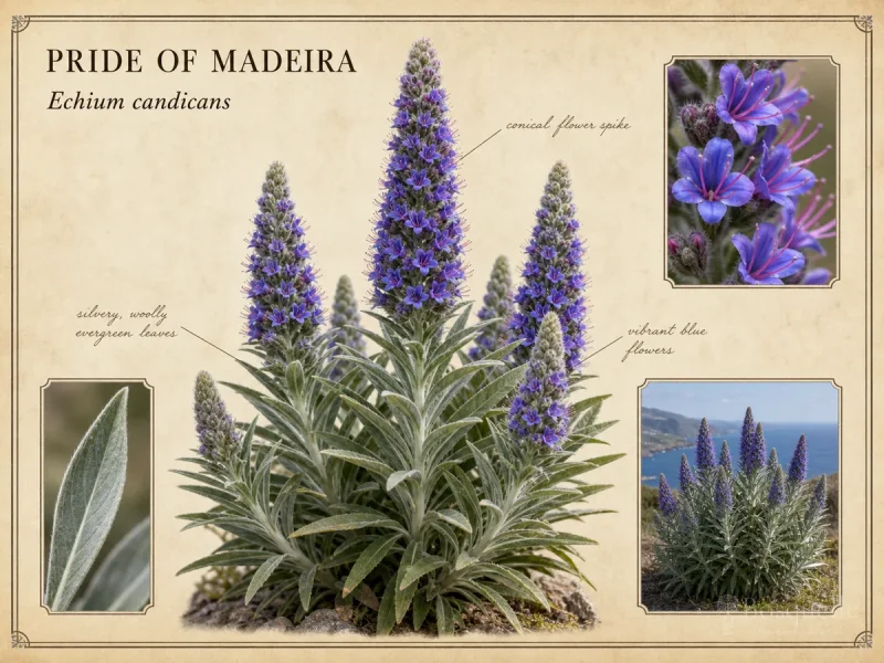 Pride of Madeira (Echium candicans)