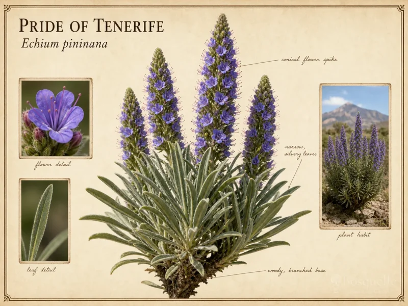 Pride of Tenerife (Echium pininana)