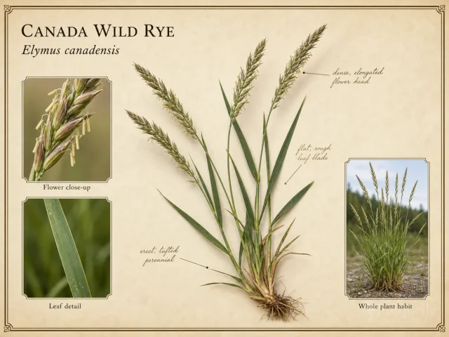 Canada Wild Rye (Elymus canadensis)