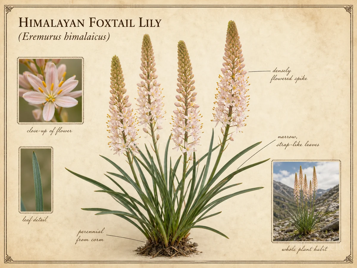 Himalayan Foxtail Lily (Eremurus himalaicus)