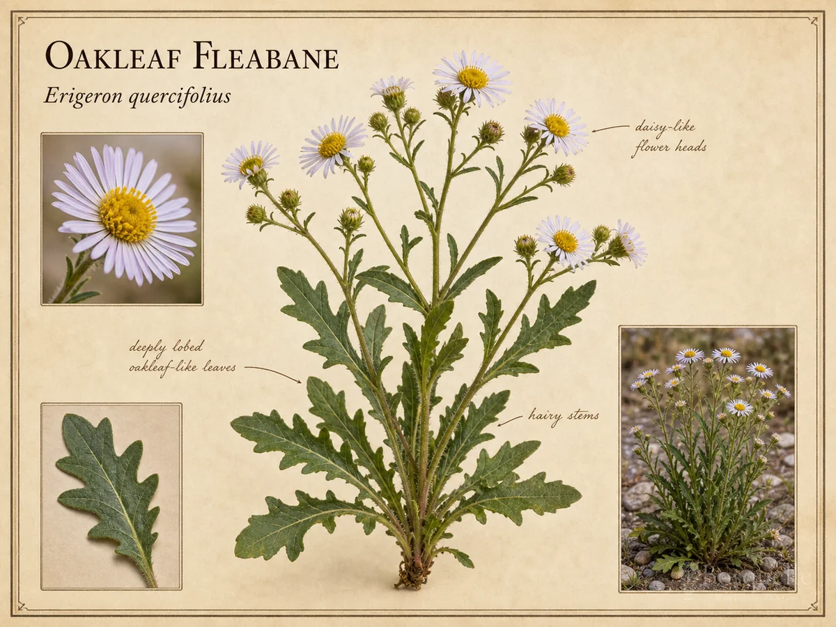 Oakleaf Fleabane (Erigeron quercifolius)