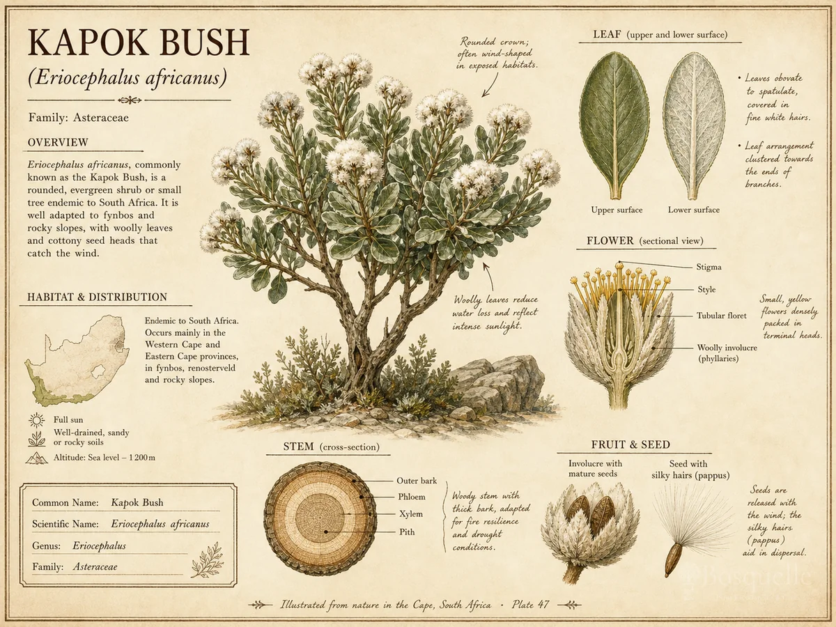 Kapok Bush (Eriocephalus africanus)