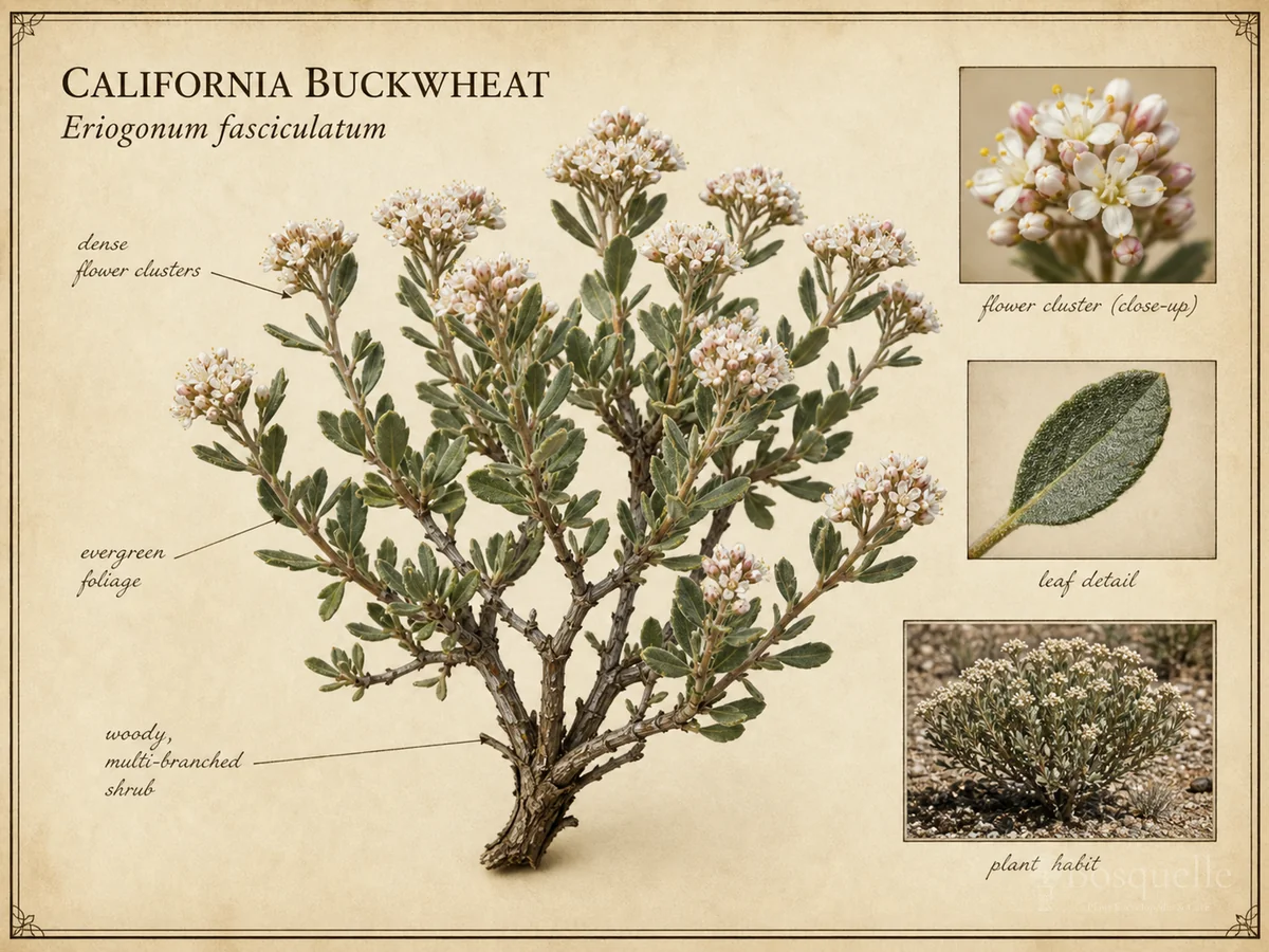 California Buckwheat (Eriogonum fasciculatum)