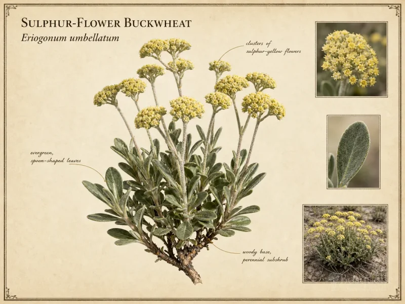 Sulphur-Flower Buckwheat (Eriogonum umbellatum)