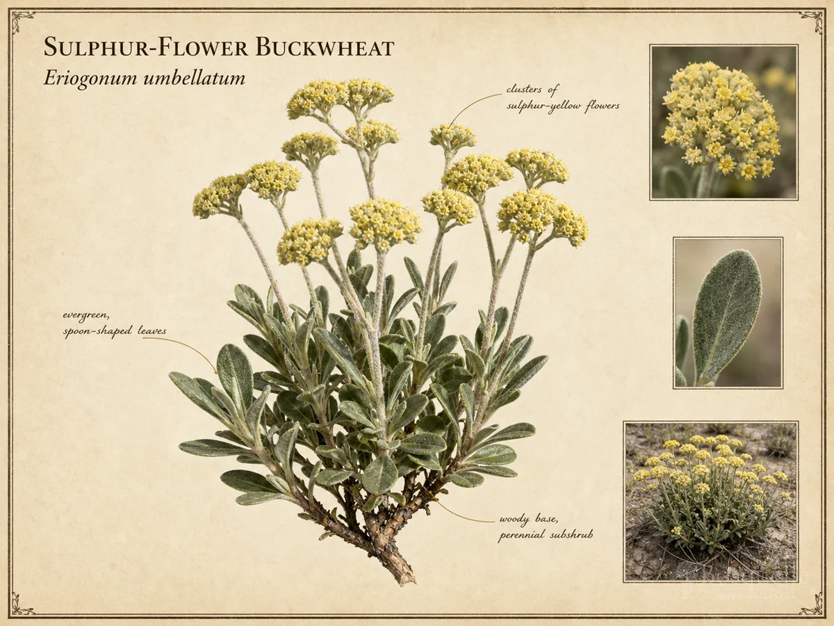 Sulphur-Flower Buckwheat (Eriogonum umbellatum)