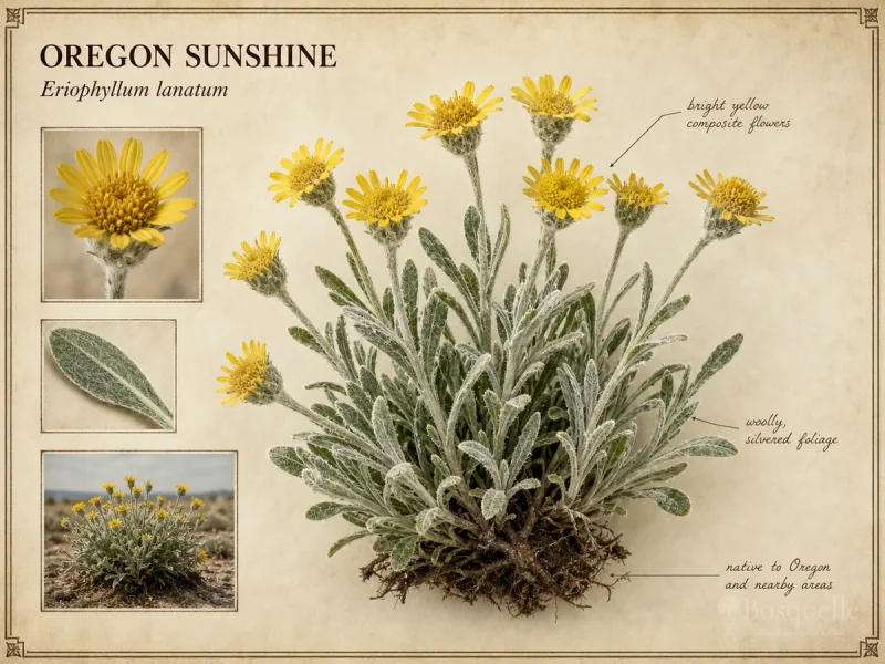 Oregon Sunshine (Eriophyllum lanatum)