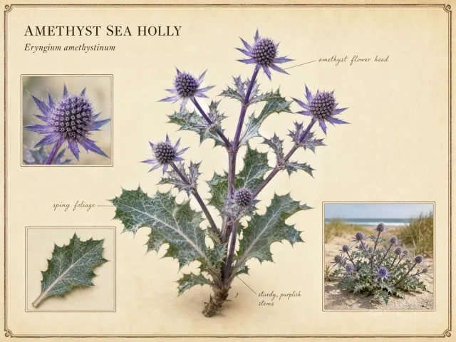 Amethyst Sea Holly (Eryngium amethystinum)