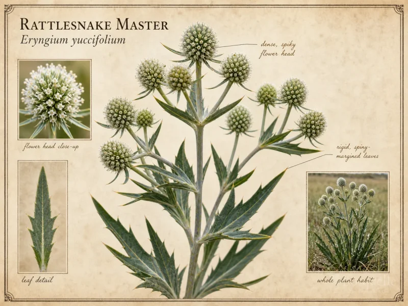 Rattlesnake Master (Eryngium yuccifolium)