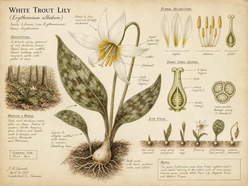 White Trout Lily