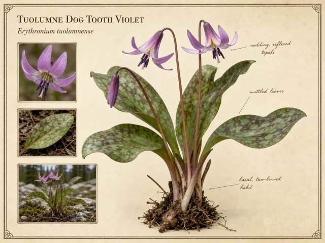 Tuolumne Dog Tooth Violet (Erythronium tuolumnense)
