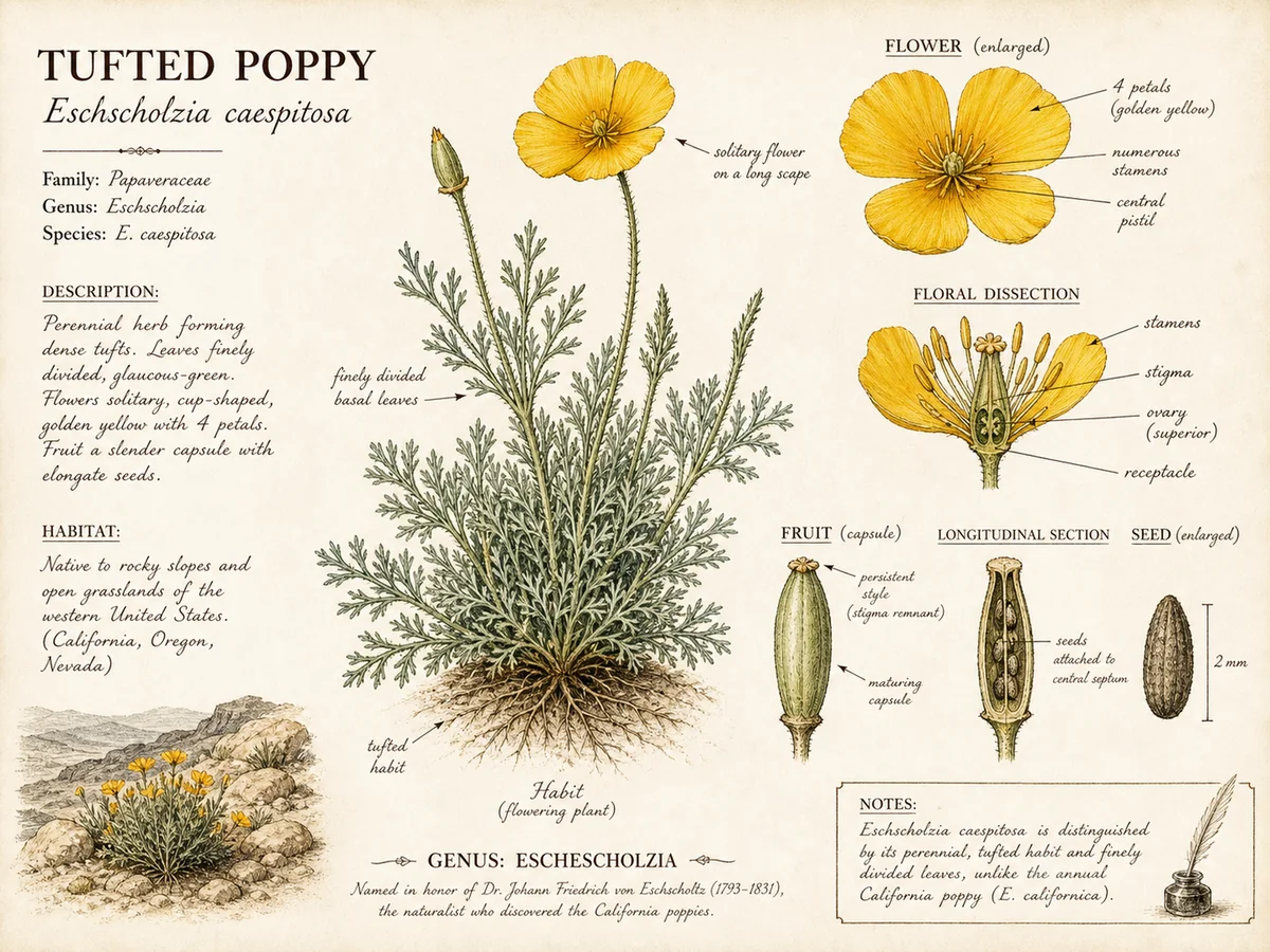 Tufted Poppy — How to sow California poppy