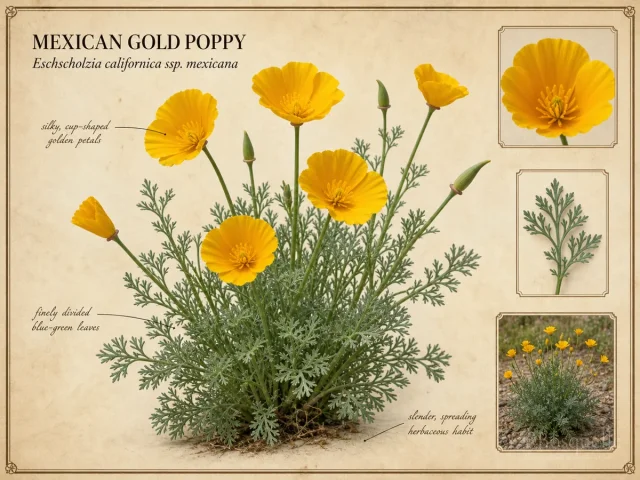 Mexican Gold Poppy — Not a true poppy