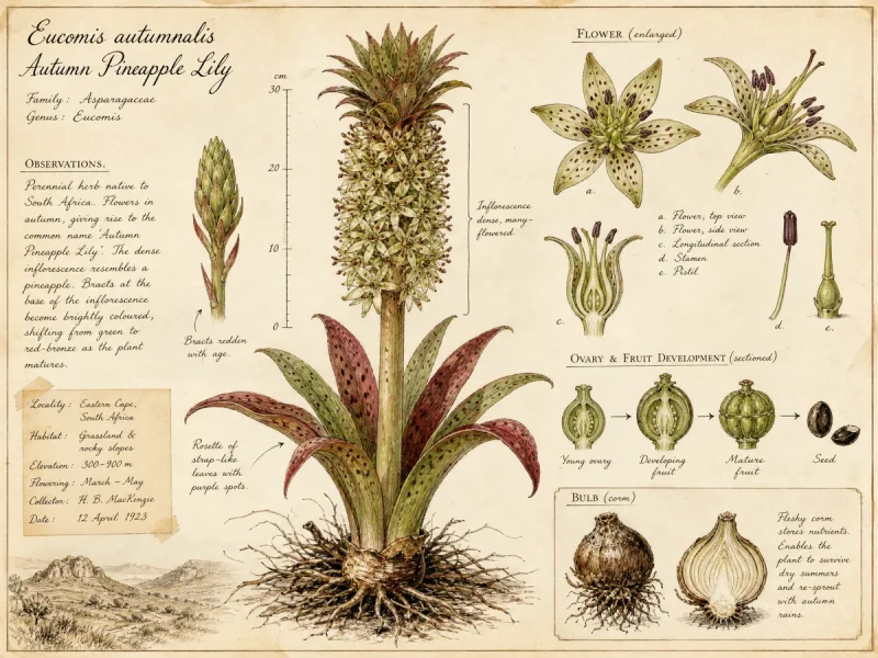 Autumn Pineapple Lily
