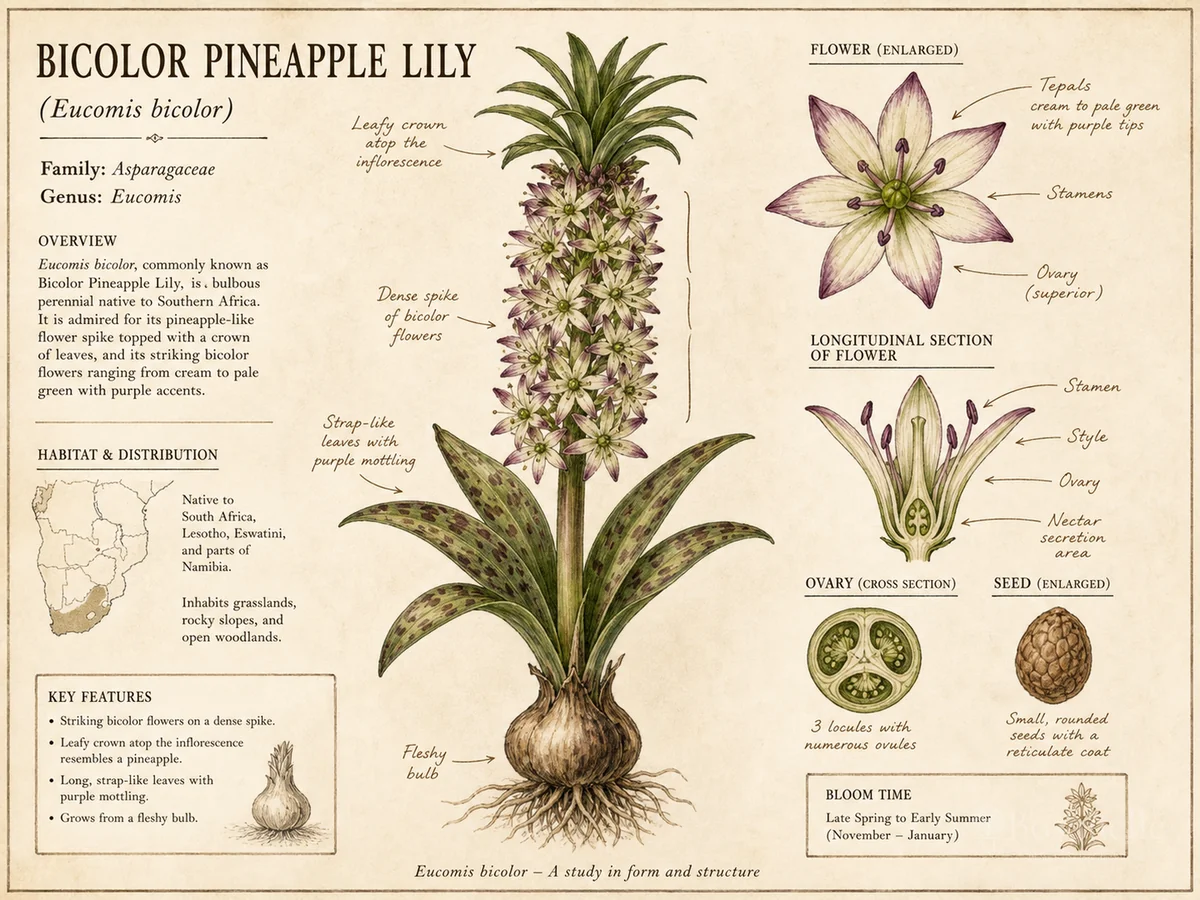 Bicolor Pineapple Lily