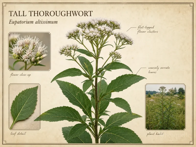 Tall Thoroughwort (Eupatorium altissimum)