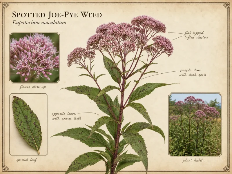 Spotted Joe-pye Weed (Eupatorium maculatum)