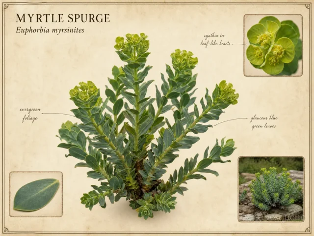 Myrtle Spurge (Euphorbia myrsinites)