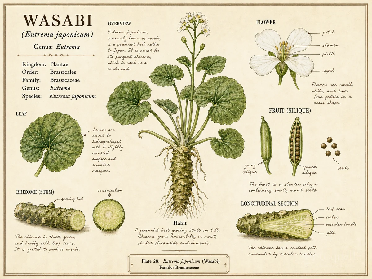 Wasabi (Eutrema japonicum)